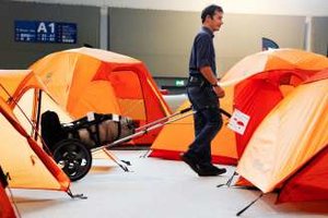 AERO 23 tent city